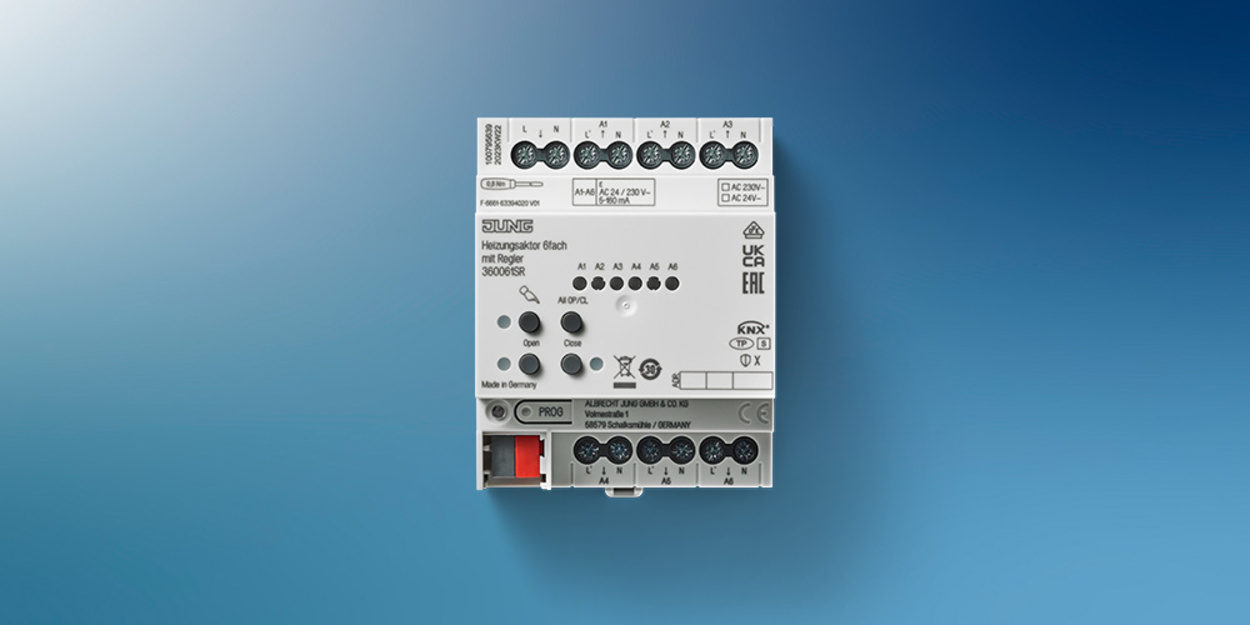 KNX Heizungsaktor 6-fach bei Elektro-Heuser in Herbstein