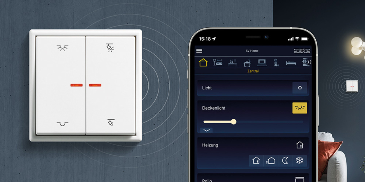 KNX RF Taster bei Elektro-Heuser in Herbstein